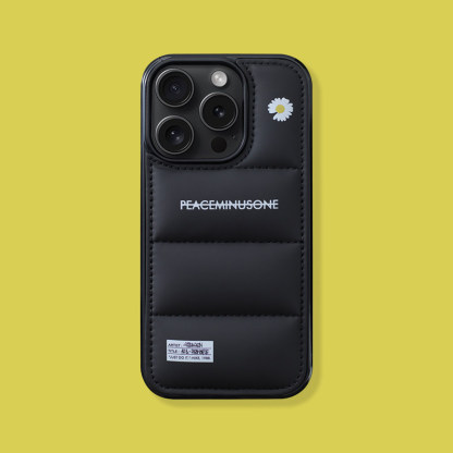 潮牌權志龍雛菊羽絨服手機殼