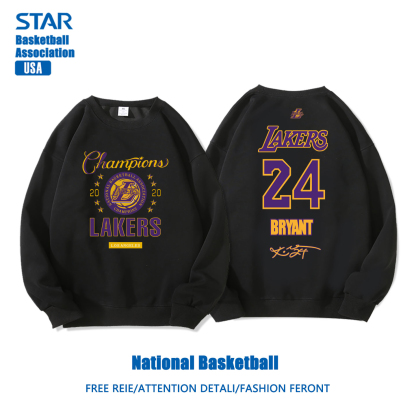 美式籃球 秋冬新款 親子情侶裝圓領長袖