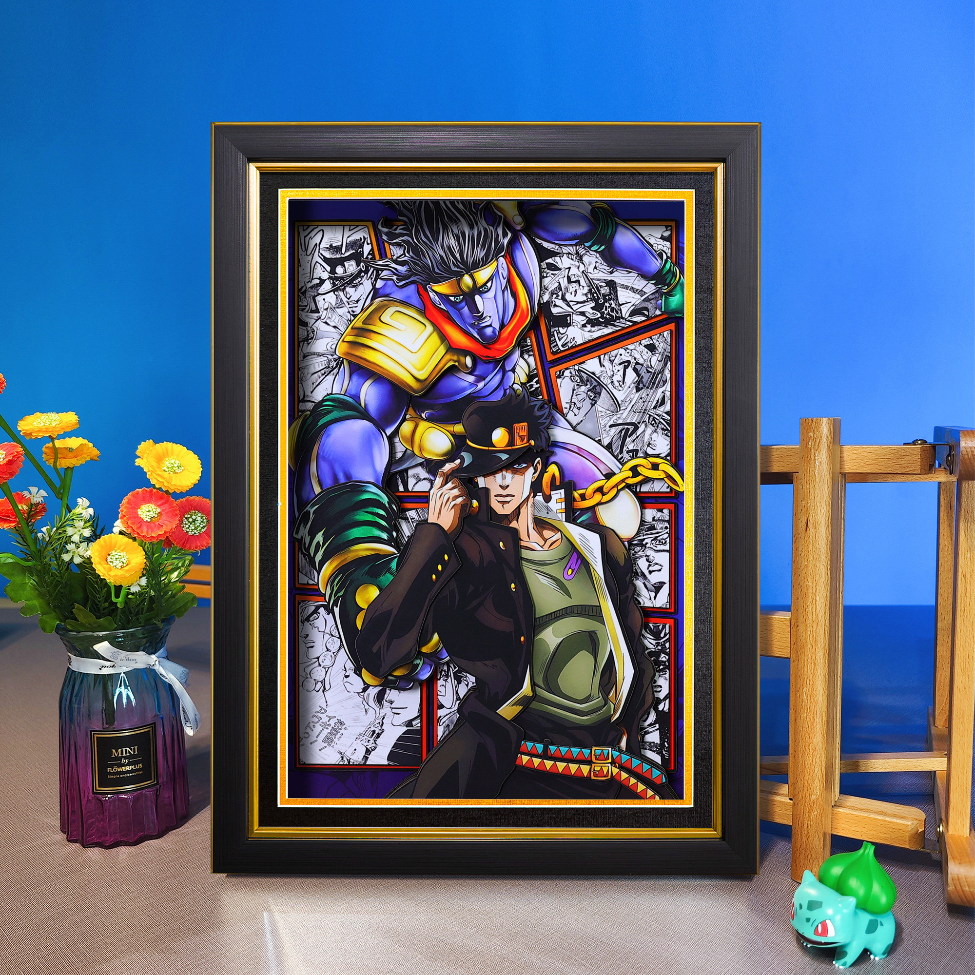 JOJO的奇妙冒險 3D紙藝立體畫-ZUIHANG SHOP
