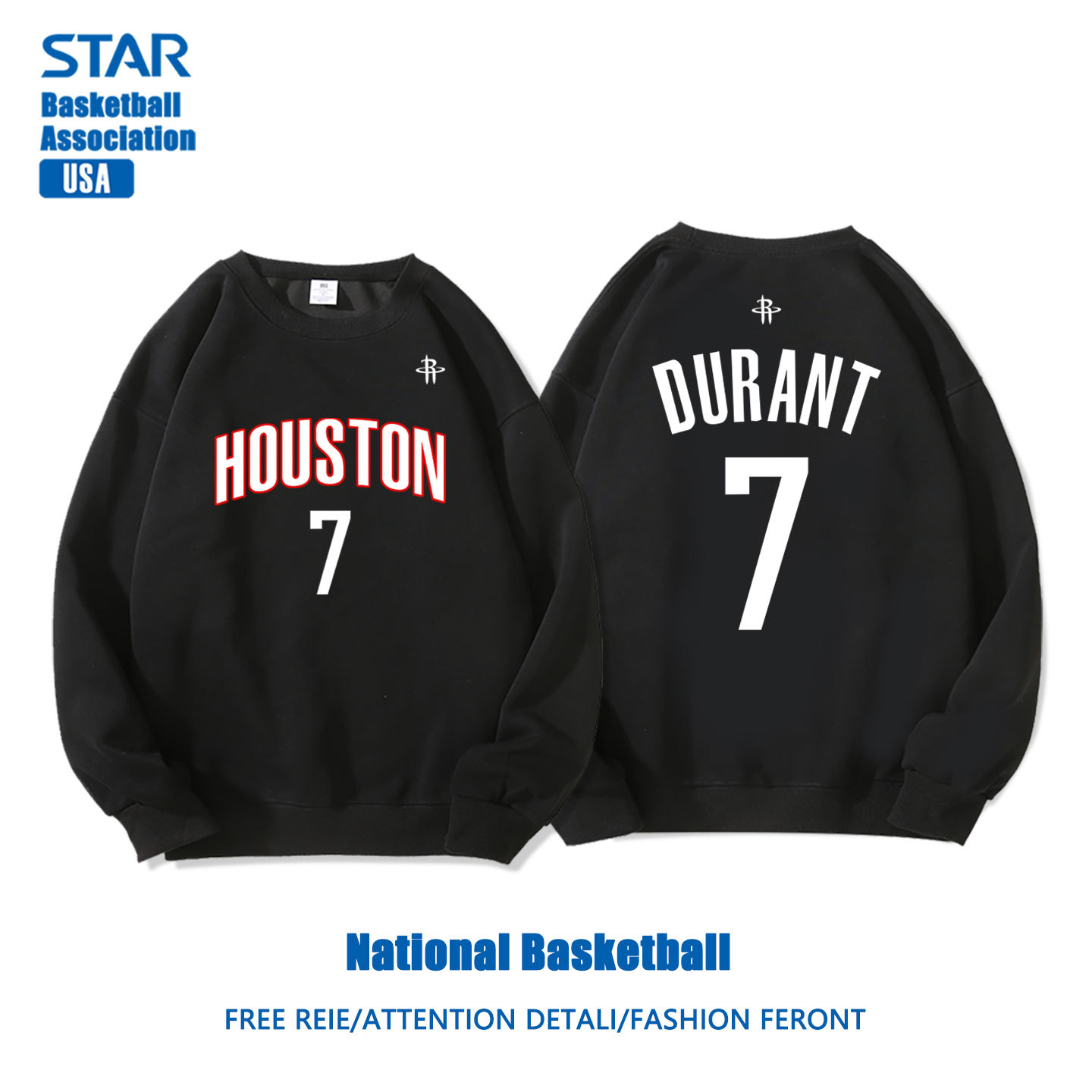 美式籃球 秋冬新款 親子情侶裝圓領長袖