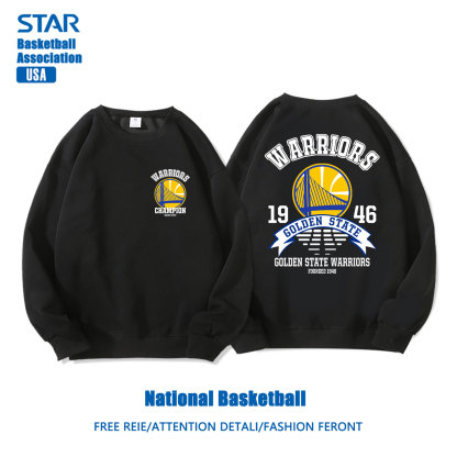 美式籃球 秋冬新款 親子情侶裝圓領長袖