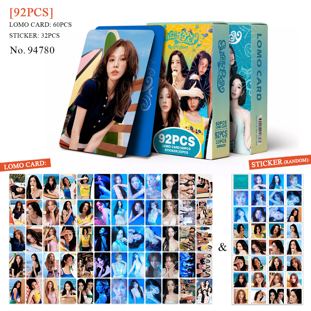 RED VELVET 夏日迷你專輯 Velvet Summer 收藏紀念 LOMO小卡