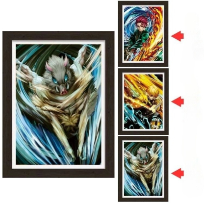 【大合集】動漫電影遊戲裸眼3D立體裝飾畫