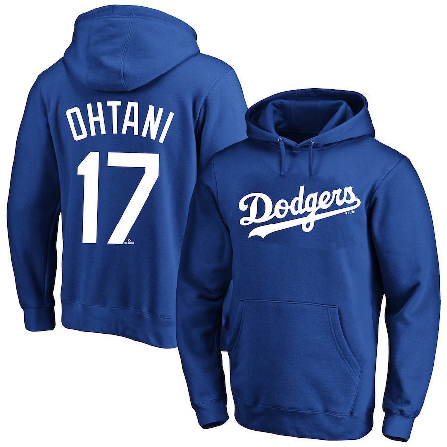 MLB 道奇隊 17號大谷翔平連帽外套｜Dodgers Ohtani 棒球風衛衣