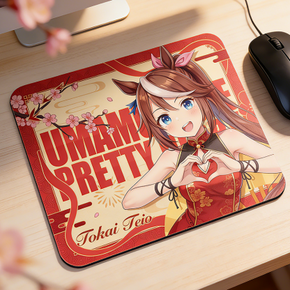 賽馬娘 動漫週邊新年主題 布質滑鼠墊