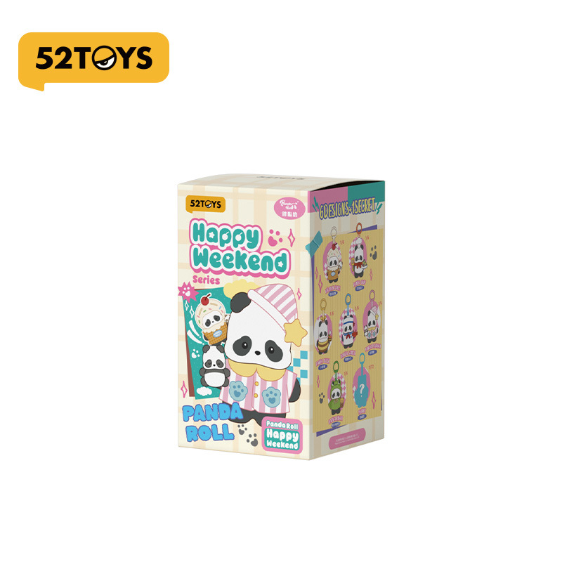 52TOYS 胖噠幼快樂週末 搪膠絨毛吊飾 (全7種)