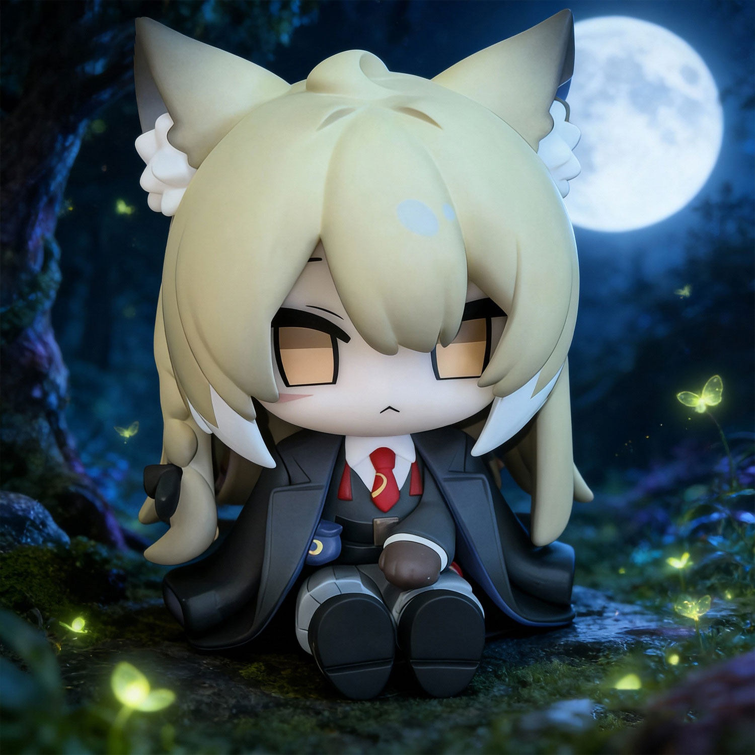 明日方舟 Q版人物坐姿