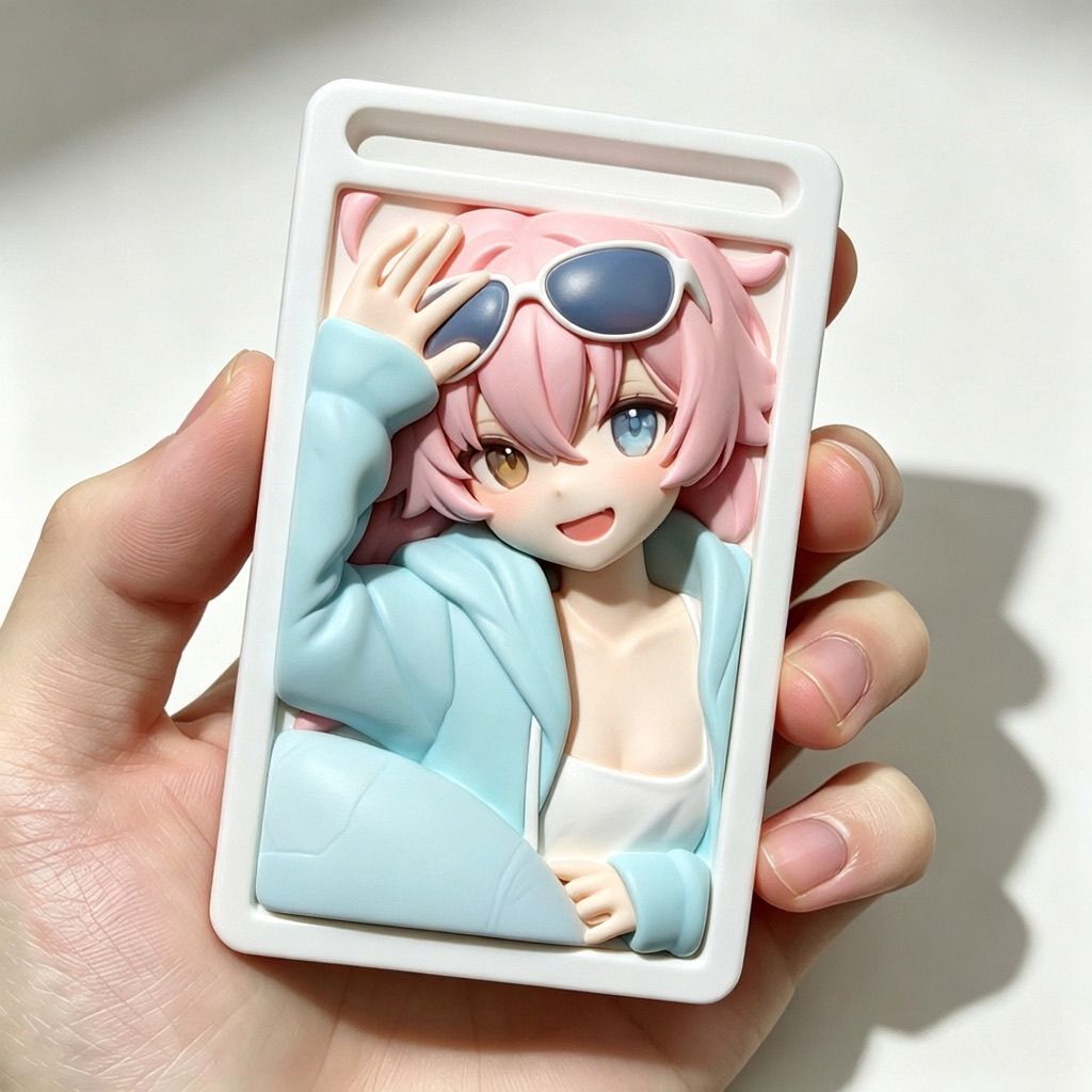 3D立體浮雕悠遊卡套｜動漫遊戲粉絲收藏周邊