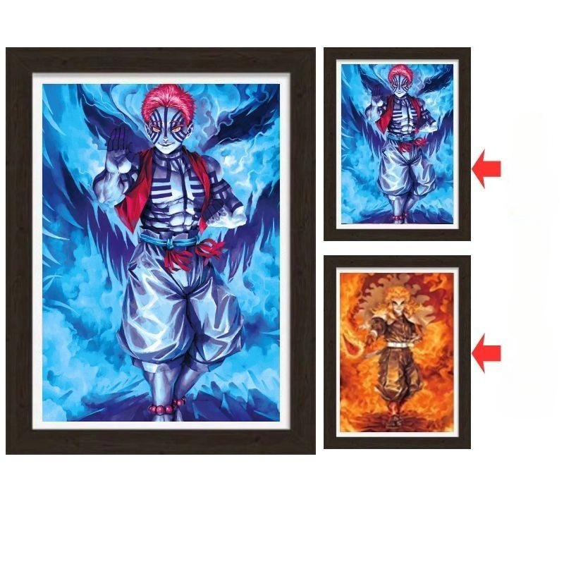 【大合集】動漫電影遊戲裸眼3D立體裝飾畫