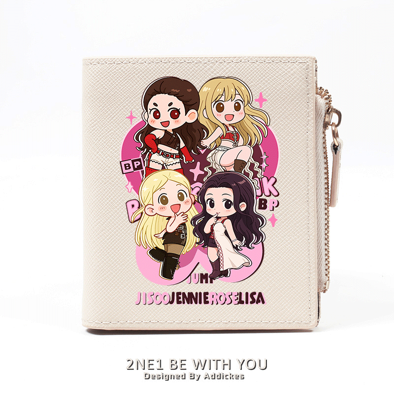 BLACKPINK 週邊 女團粉絲應援 高顏值錢包