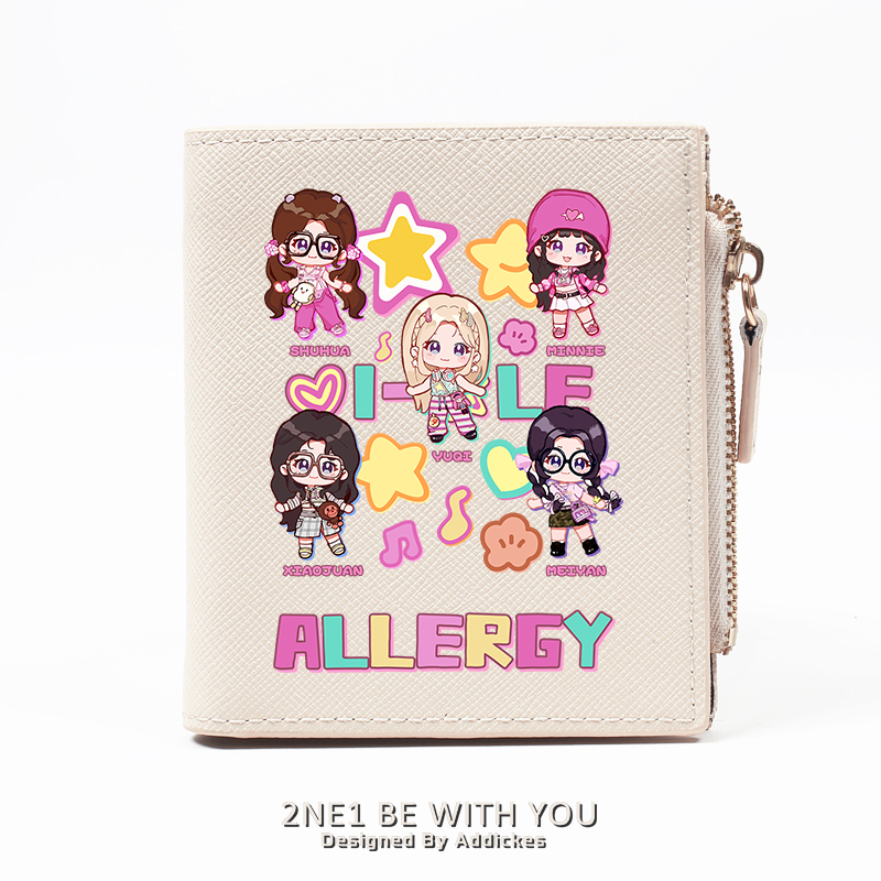 I-DLE 週邊 女團粉絲應援 高顏值錢包
