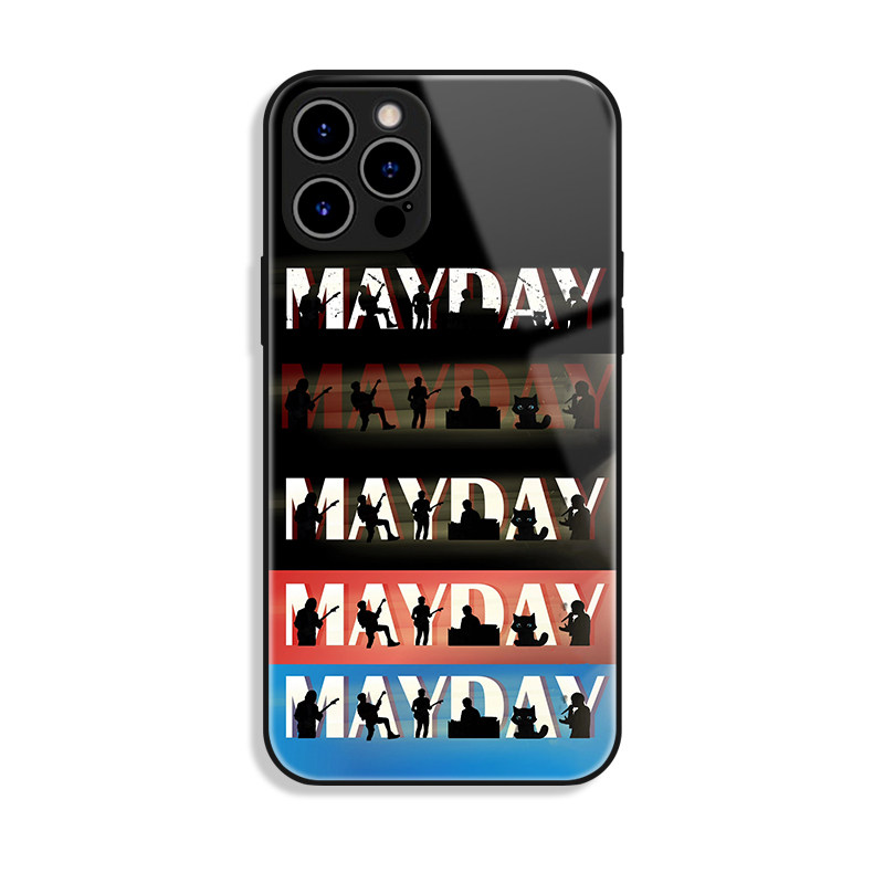 五月天 Mayday 高清鋼化玻璃手機殼 MD10