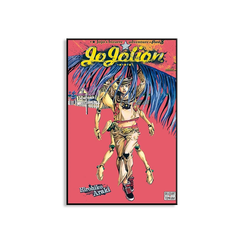 JOJO 飆馬野郎海報掛畫｜Steel Ball Run 動漫裝飾畫・收藏壁飾