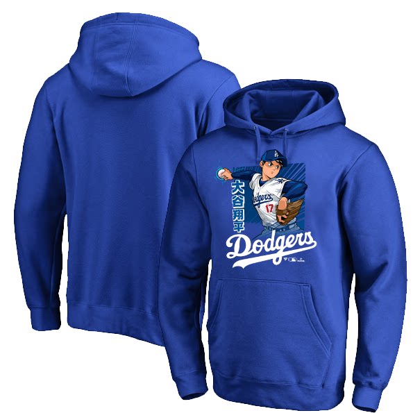 MLB 道奇隊 17號大谷翔平連帽外套｜Dodgers Ohtani 棒球風衛衣