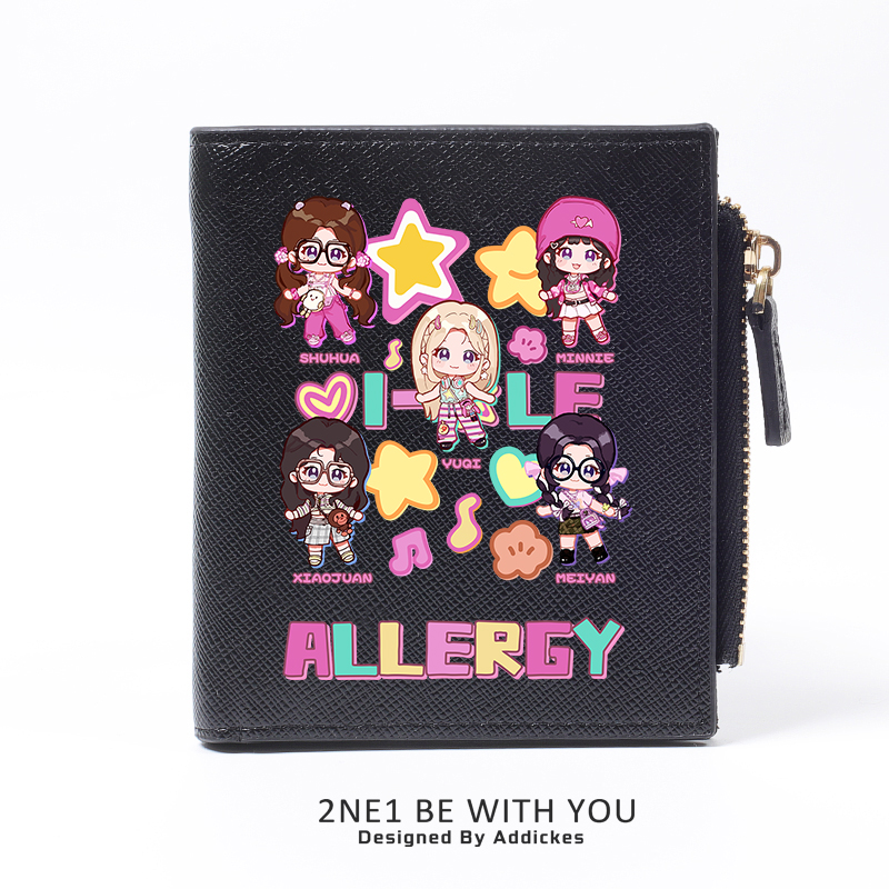 I-DLE 週邊 女團粉絲應援 高顏值錢包