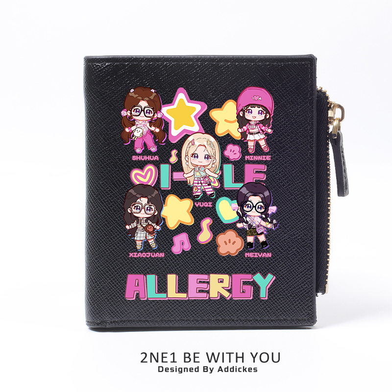 I-DLE 週邊 女團粉絲應援 高顏值錢包