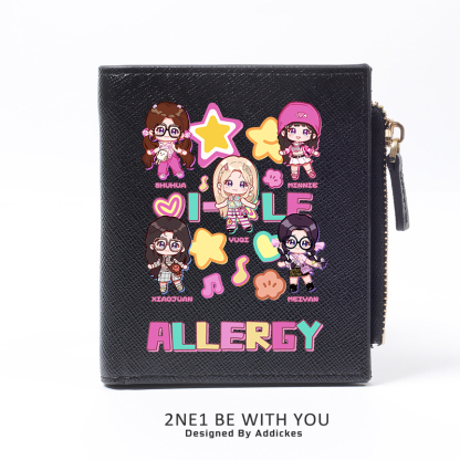 I-DLE 週邊 女團粉絲應援 高顏值錢包