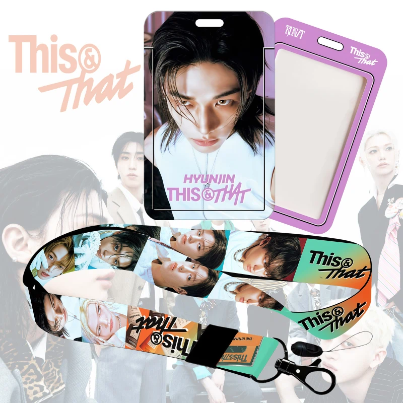 Stray Kids《This & That》掛繩卡套｜K-POP 粉絲證件套・隨身卡片收納