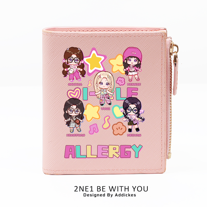I-DLE 週邊 女團粉絲應援 高顏值錢包