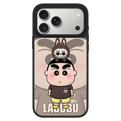 蠟筆小新 MagSafe 兼容鏡面強韌防摔手機殼