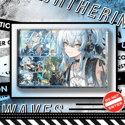 鳴潮透光水晶磚 附贈發光底座