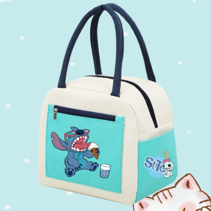 星際寶貝史迪奇卡通保溫便當包