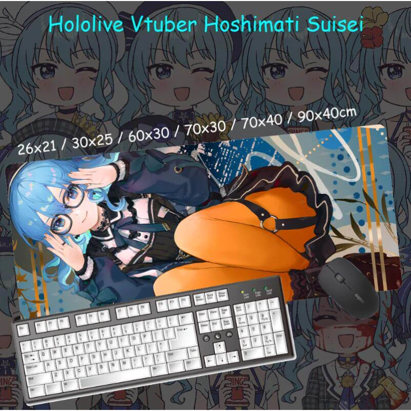 星街彗星超大電競涼感滑鼠墊