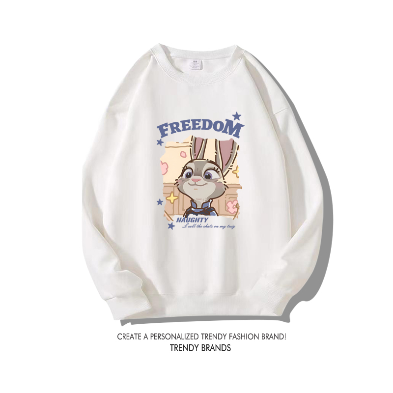 動物方城市 秋冬新款 親子情侶裝圓領長袖