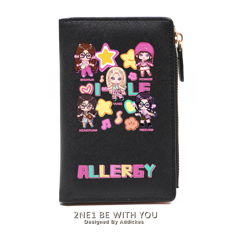 I-DLE 週邊 女團粉絲應援 高顏值錢包