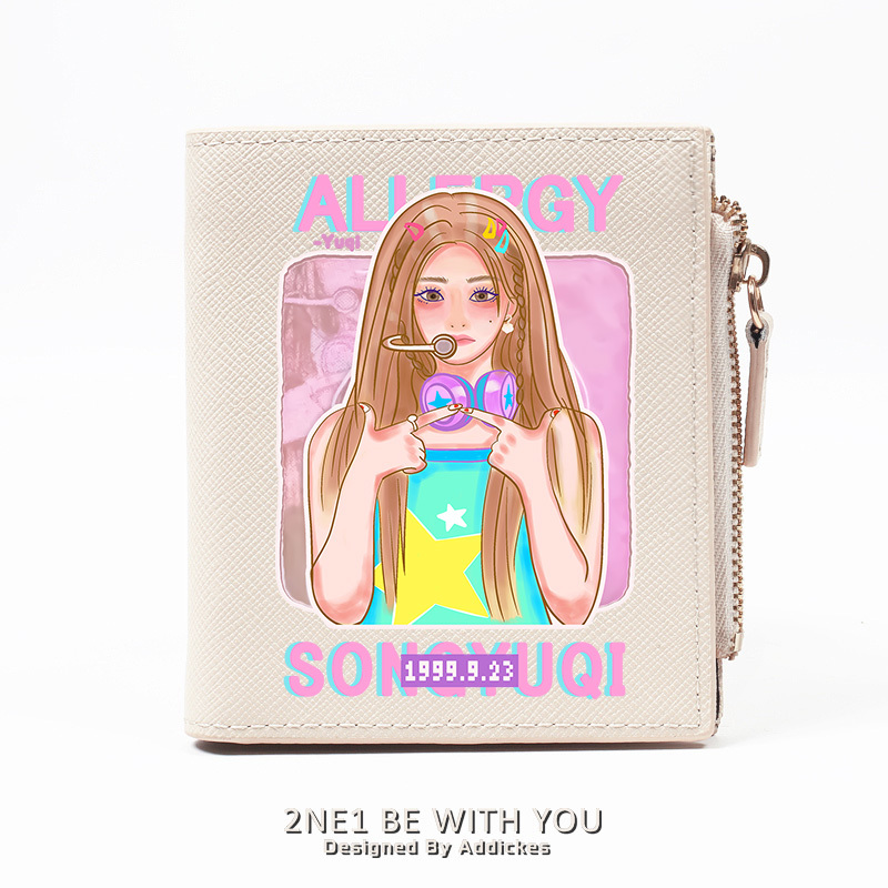 I-DLE 週邊 女團粉絲應援 高顏值錢包