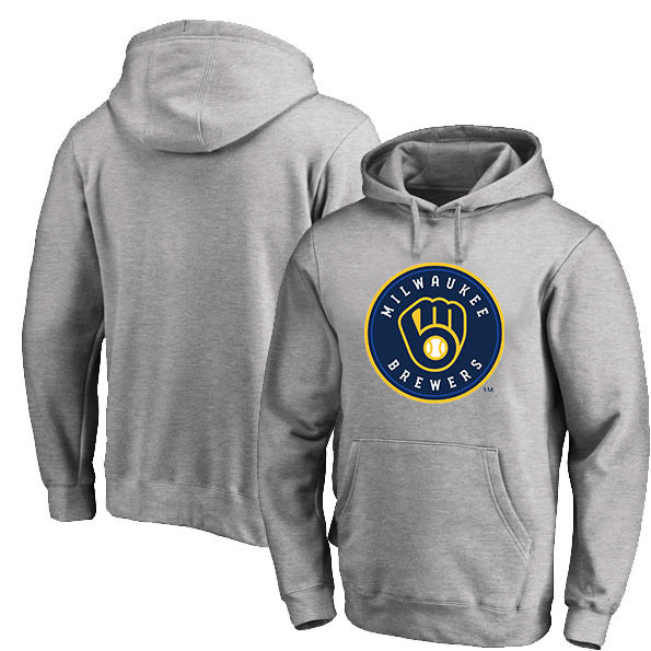 MLB 釀酒人隊 Brewers 美式復古加絨連帽外套｜棒球風衛衣