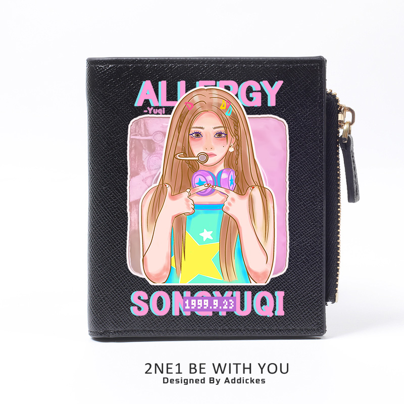 I-DLE 週邊 女團粉絲應援 高顏值錢包