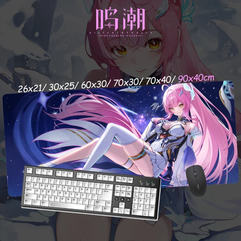 鳴潮愛彌斯超大電競涼感滑鼠墊