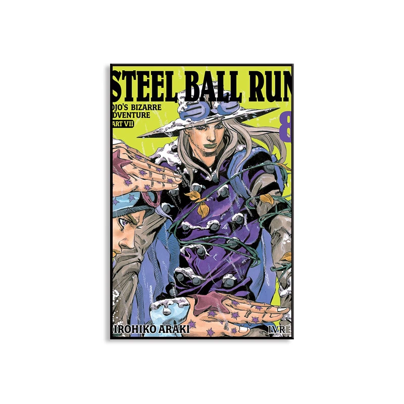 JOJO 飆馬野郎海報掛畫｜Steel Ball Run 動漫裝飾畫・收藏壁飾