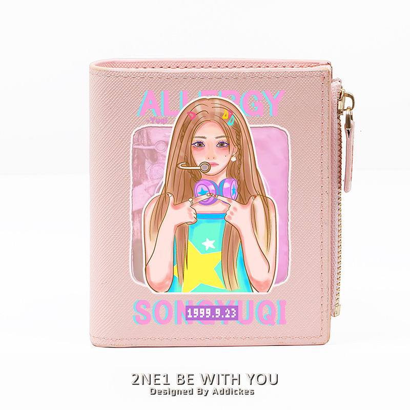 I-DLE 週邊 女團粉絲應援 高顏值錢包