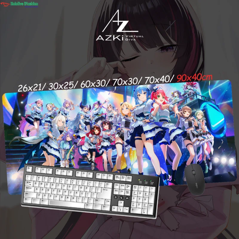 Hololive AZKi 超大電競涼感滑鼠墊