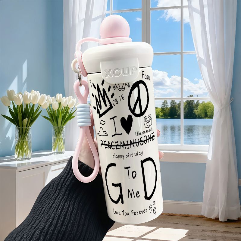 權志龍 GD × ZOA貓 造型保溫杯｜潮流隨行杯 保溫水壺 粉絲收藏周邊