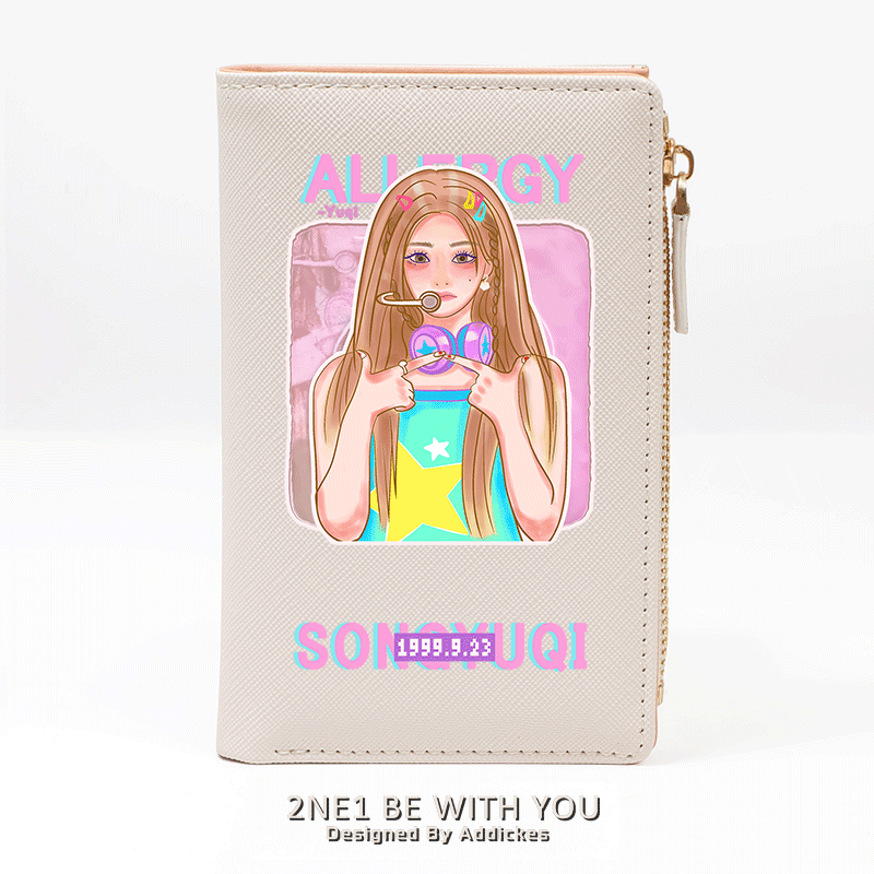 I-DLE 週邊 女團粉絲應援 高顏值錢包