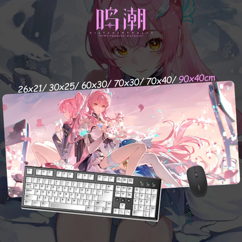 鳴潮愛彌斯超大電競涼感滑鼠墊