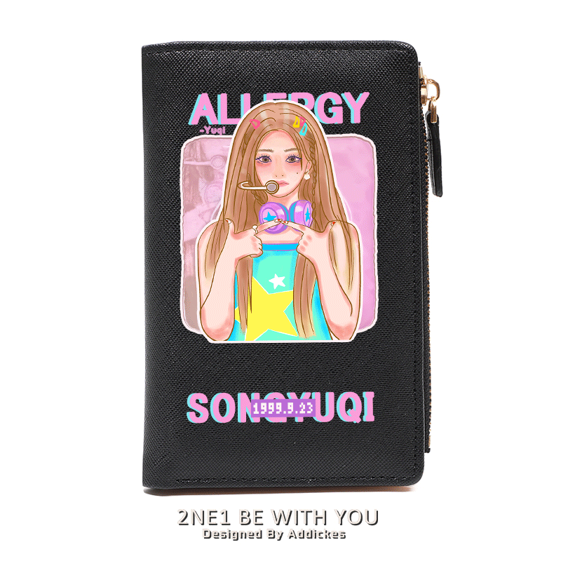 I-DLE 週邊 女團粉絲應援 高顏值錢包