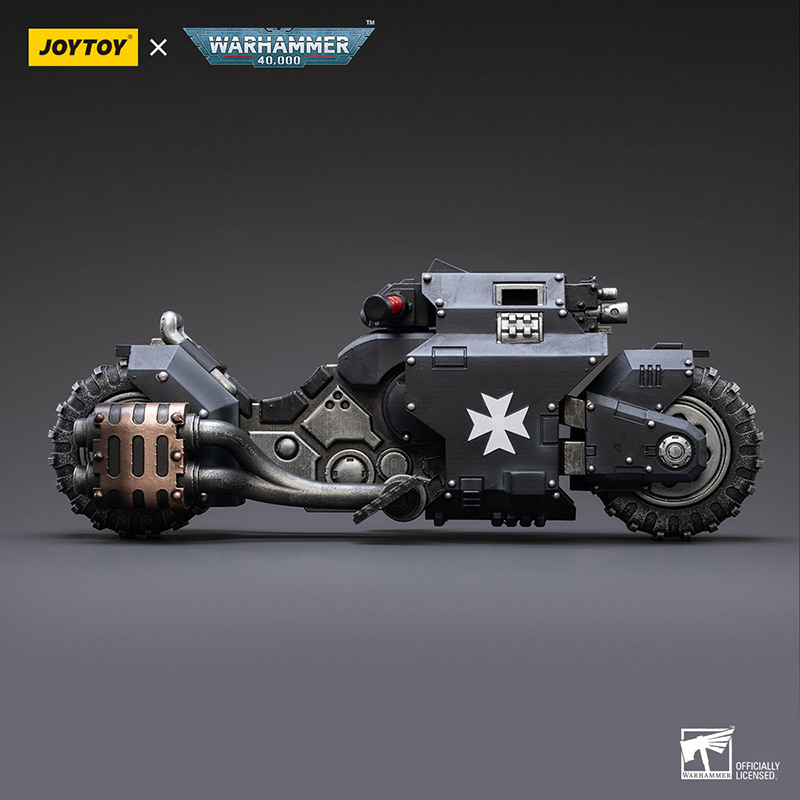 JOYTOY 戰錘40K 黑色聖堂先遣者 摩托配突擊仲裁者 1:18可動兵人