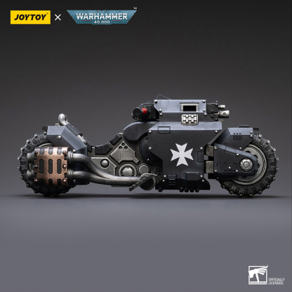 JOYTOY 戰錘40K 黑色聖堂先遣者 摩托配突擊仲裁者 1:18可動兵人