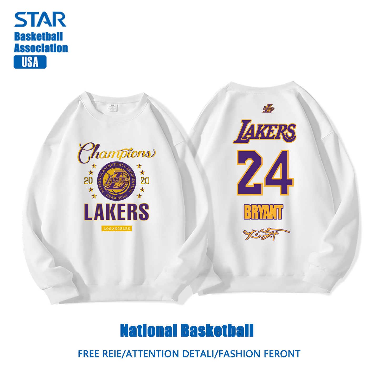 美式籃球 秋冬新款 親子情侶裝圓領長袖