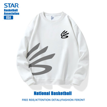 美式籃球 秋冬新款 親子情侶裝圓領長袖