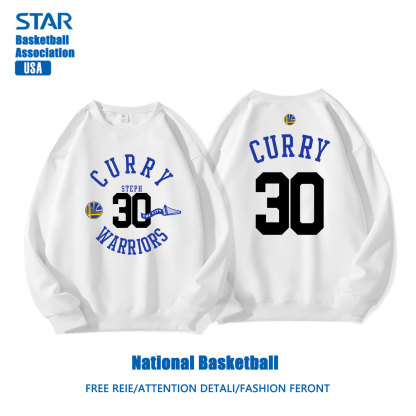 美式籃球 秋冬新款 親子情侶裝圓領長袖