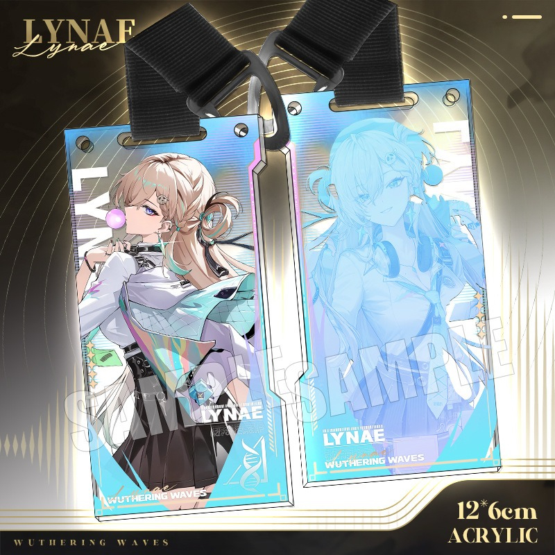鳴潮 Wuthering Waves 亞克力通行證掛飾