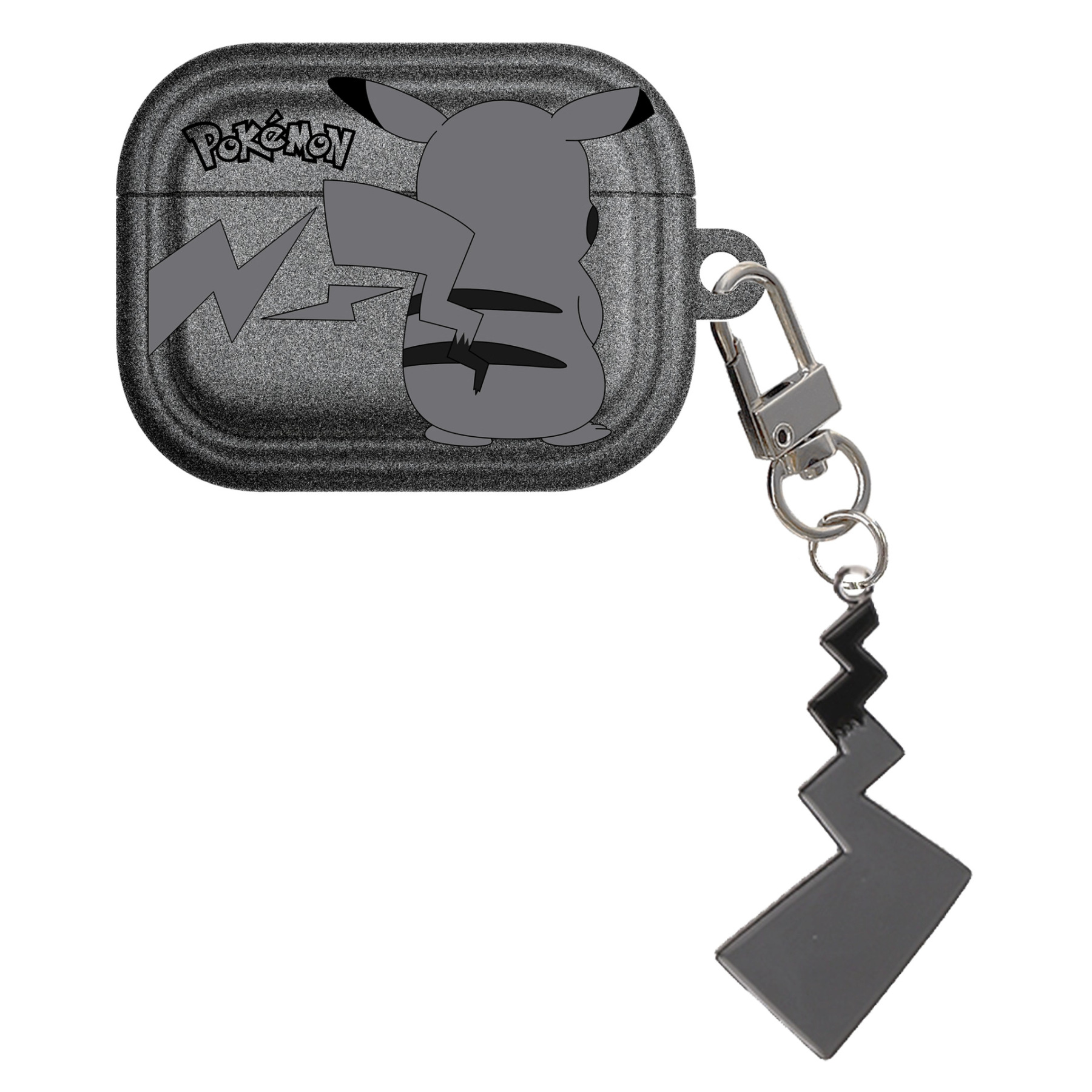 复古灰皮卡丘Airpods耳機保護殼 | 时尚与可爱结合