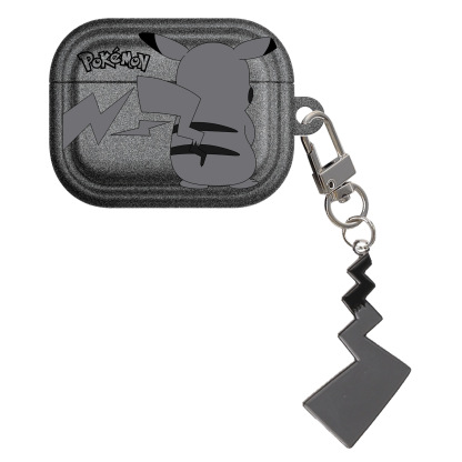 复古灰皮卡丘Airpods耳機保護殼 | 时尚与可爱结合