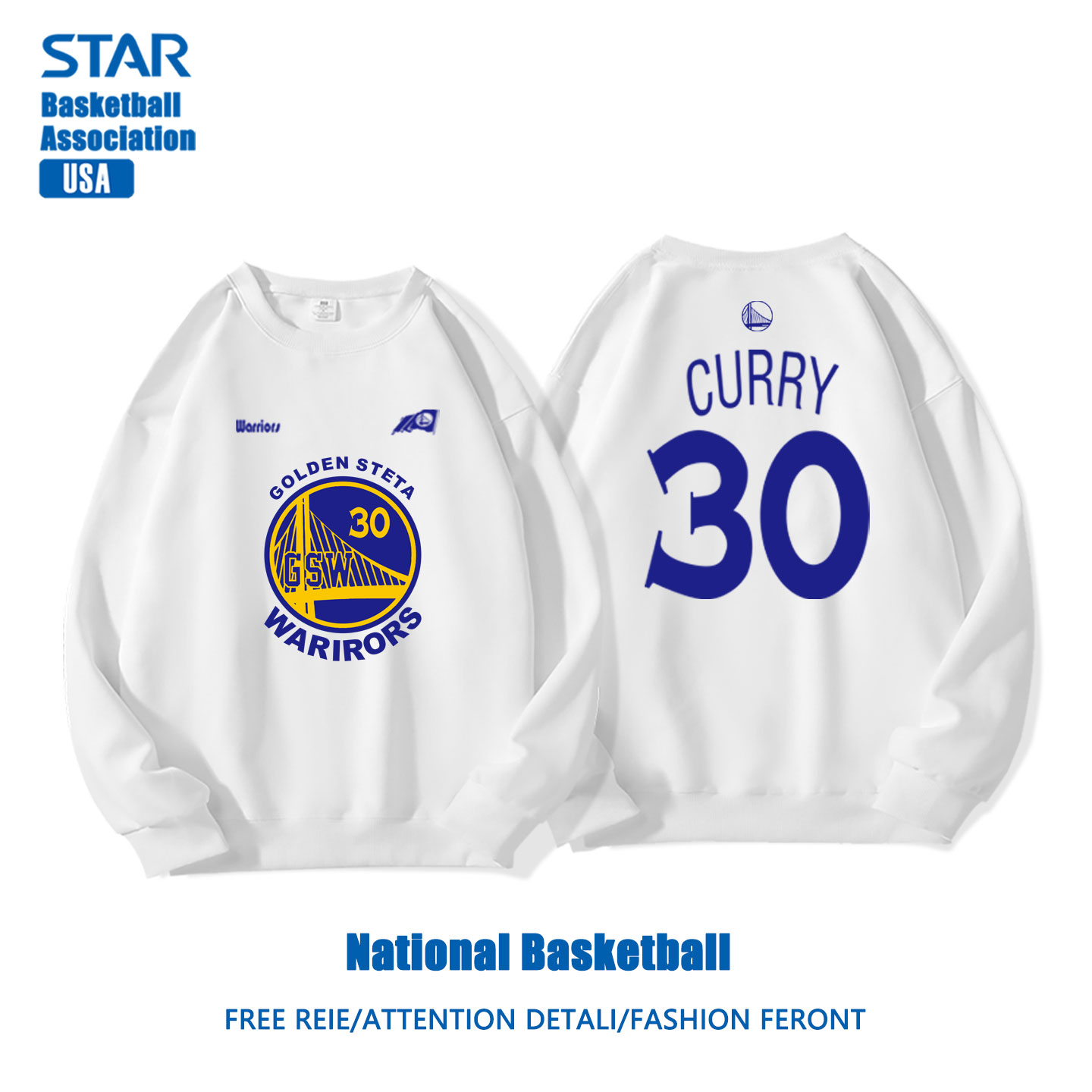 美式籃球 秋冬新款 親子情侶裝圓領長袖