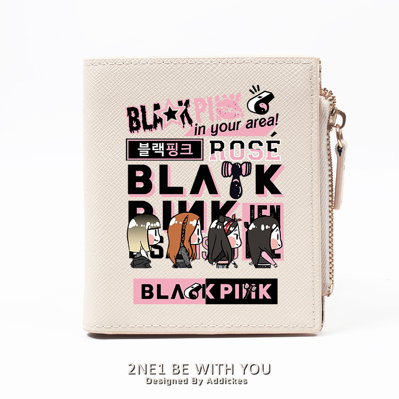 BLACKPINK 週邊 女團粉絲應援 高顏值錢包